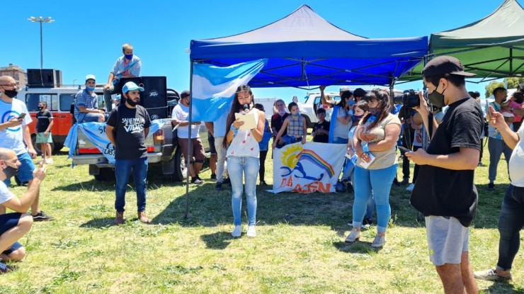 Marcha en contra de la legalización del aborto